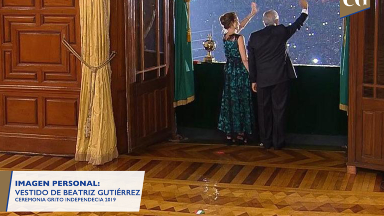 Vestido de Beatriz Gutiérrez, coherente con austeridad: Cynthia de la Garza
